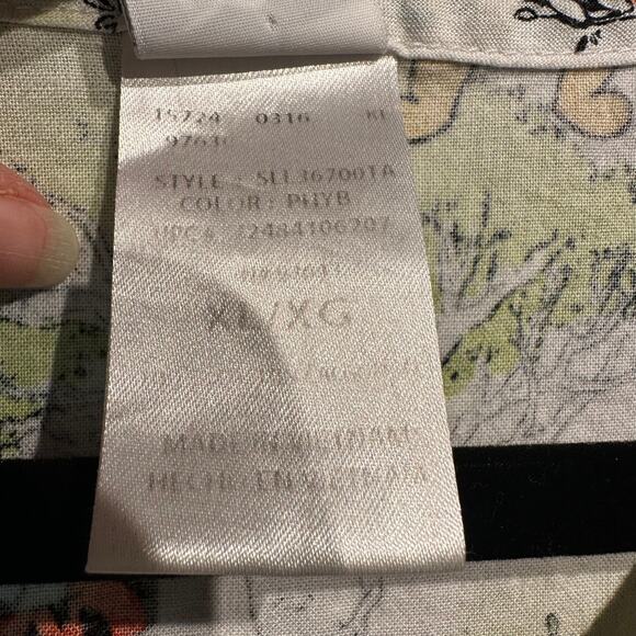 Disney Winnie the Pooh Scrub Top Size XL Nurse Dr Medical Uniform - Picture 4 of 8